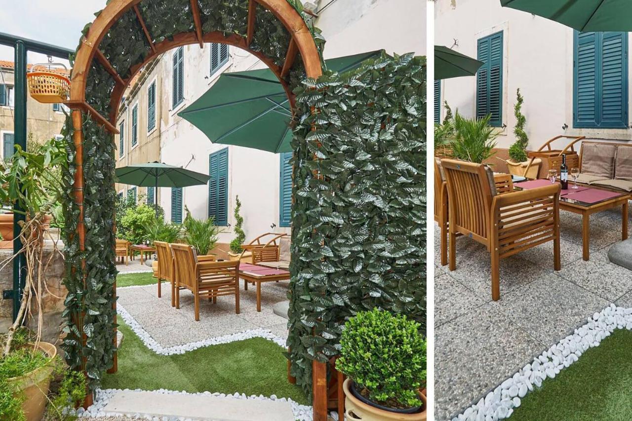Mediteran With Garden Next To Beach And Old Town Dubrovnik Exterior photo